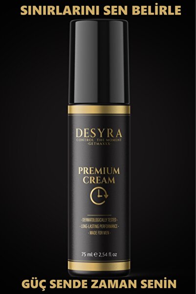 Getmaxxx Desyra Premium Men Cream Uzun Süreli Etki Kremi 60 ml 1 Adet