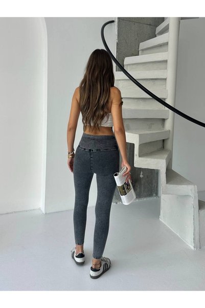 WOMKA Women's Full Lycra Denim Leggings