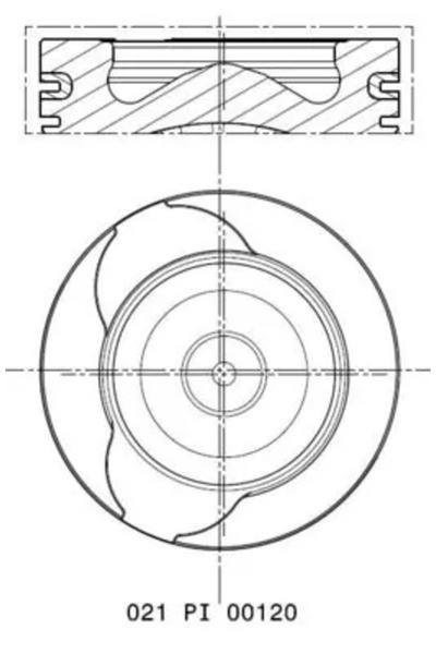 MAHLE Бутало Nissan Note/NV200 / Evalia Bus/NV200 Каросерия Renault Captur 1/...