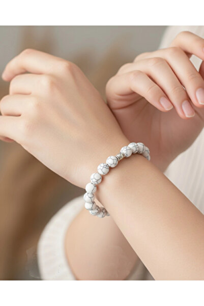 Saldives Havlit Natural Stone Necklace and Bracelet
