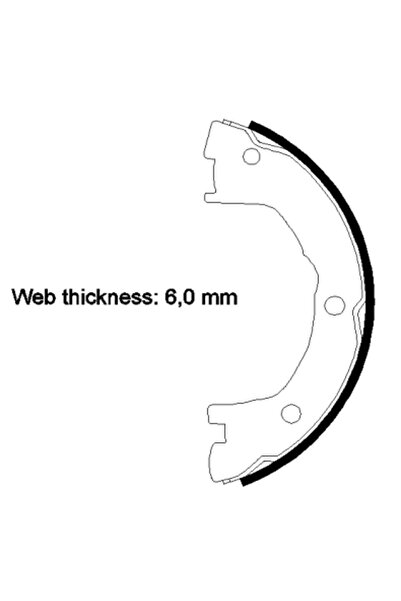 TEXTAR Set Saboti Frana Frana De Mana Iveco Daily 2 Bus/Daily 2 Caroserie/Dai...