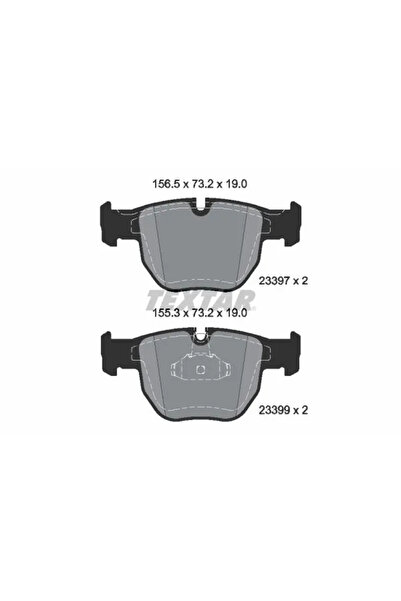 TEXTAR Set Placute Frana Frana Disc Land Rover Range Rover 3