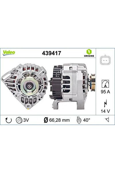 VALEO Generator / Alternator Dacia Logan/Sandero Nissan Kubistar Caroserie