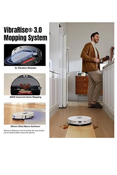 Roborock 10000pa S8 Maxv Ultra Sesli Kontrol-akıllı Yaşam Akıllı Robot süpürge