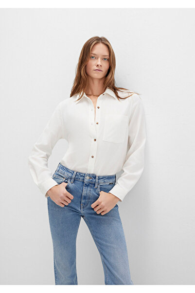 Mavi Ekru Gömlek Regular Fit / Normal Kesim 1211285-80194