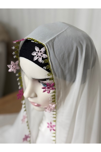 DEVSER needlepoint prayer head scarf