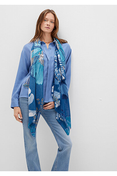 Mavi Navy Blue Shawl 1913494-10241