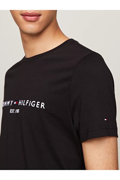 Tommy Hilfiger Plus تي شيرت رجالي من _tommyHilfiger مصنوع من القماش المنسوج ب...