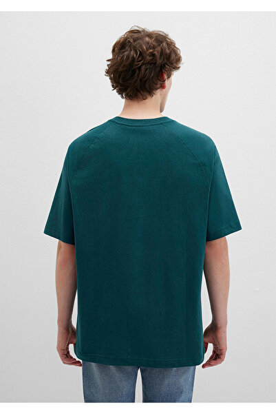 Mavi Πράσινο μπλουζάκι με τυπωμένο λογότυπο Pro Loose Fit / Loose Comfortable Cut 0613076-71925