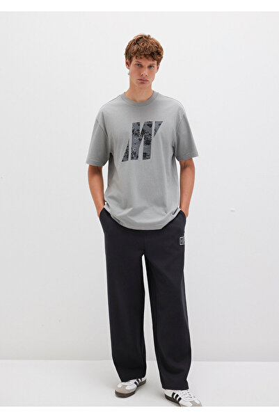 Mavi Μπλουζάκι με στάμπα Pro Logo Γκρι Loose Fit / Loose Comfortable Cut 0613083-82577