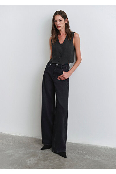 Mavi Kadın Füme M1010763-90575 Sıena Pantolon