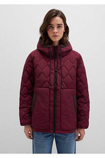 Mavi Αδιάβροχο K με κουκούλα Claret Red Quilted Jacket 1110499-90705