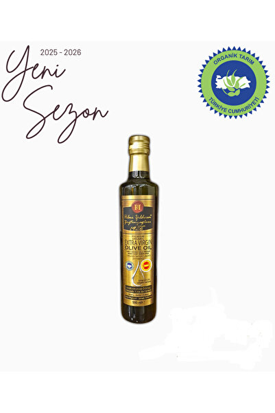 Hilmi Yıldırım Zeytinyağları Yeni Sezon Filtreli Soğuk Sıkım Erken Hasat Orga...