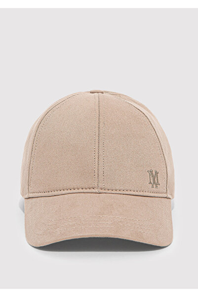 Mavi Mühür Logo Nakışlı Bej Şapka 0911882-27151