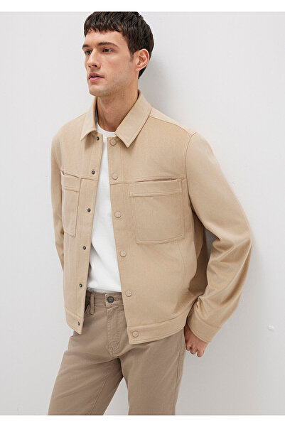 Mavi Black Pocket Detailed Beige Jacket Regular Fit / Normal Cut 0110647-82044
