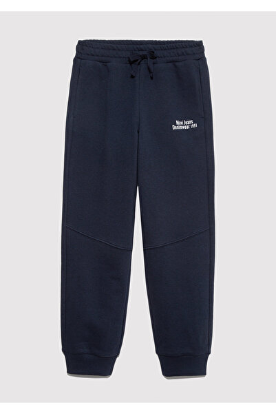 Mavi Baskılı Lacivert Eşofman Altı 6010019-82318