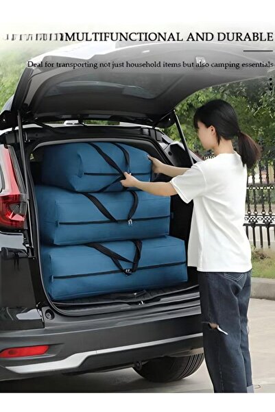 Generic 2pcs Extra Large Storage Bag for Moving 150L Organizer Bags,Heavy Duty Oxford Water-Resistant