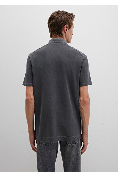 Mavi Anthrazitfarbenes Polo-T-Shirt Regular Fit / Normaler Schnitt 0612820-80106