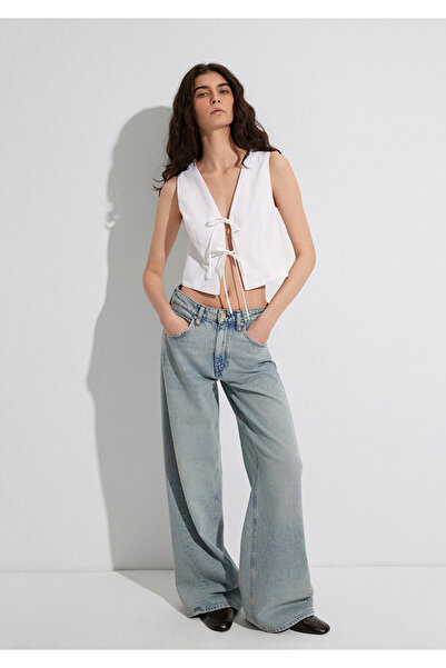 Mavi Ecru Linen Blouse 1211103-70057