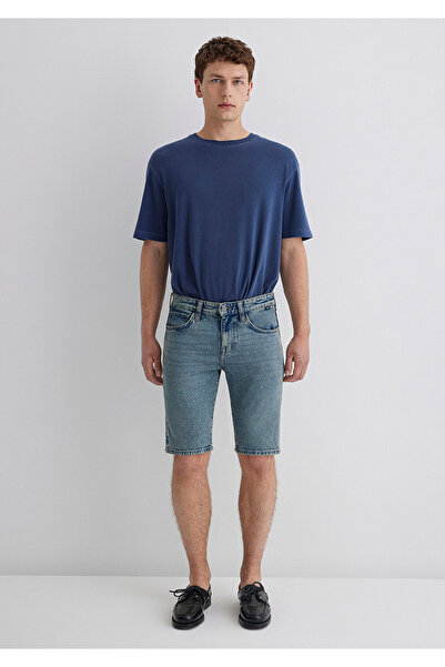 Mavi Τιμ Στριτ Σκιερό Ιντίγκο Μπλε Τζιν Σορτς 0428489645