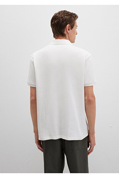 Mavi Tricou polo alb normal / Normal Cut 0612824-70057