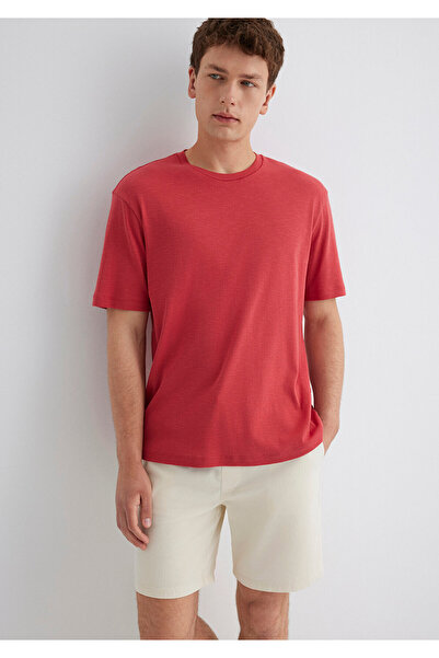 Mavi Κόκκινο βασικό μπλουζάκι κανονική εφαρμογή / κανονική κοπή 0612944-70985