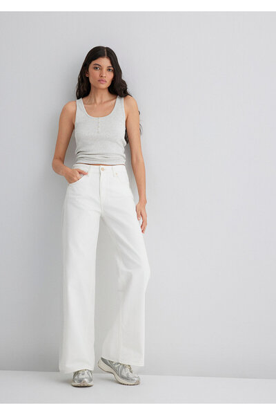 Mavi Siena Icon White Jean Trousers 1010763 -89723