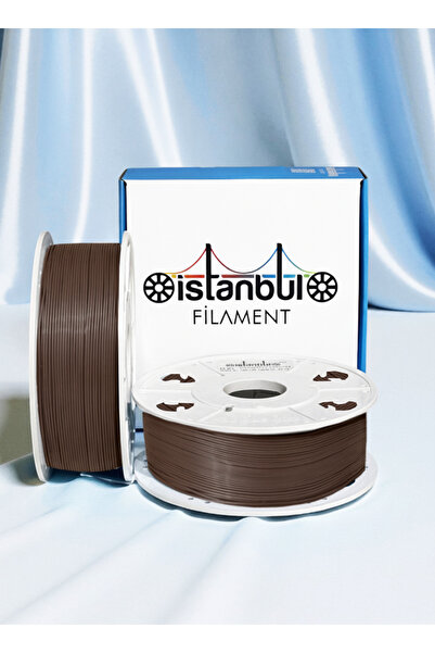 İSTANBUL FİLAMENT 3D Baskı PLA Filament Kahverengi 1 Kg Ø 1,75mm ± 0,05 Mm