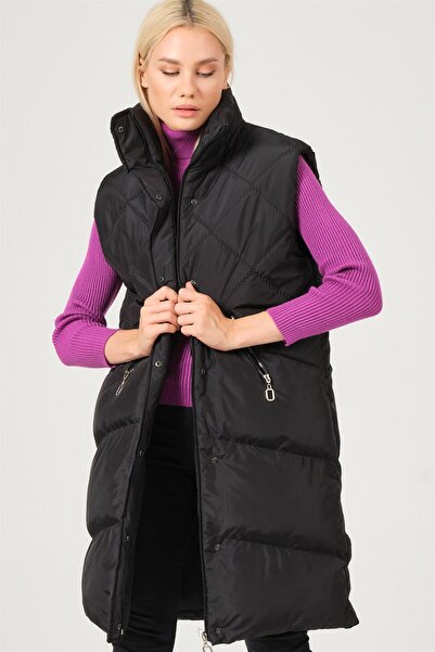 Dewberry Z6743 YELEK-SİYAH