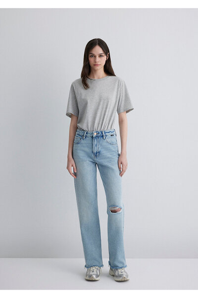 Mavi Barcelona Kolej Vintage Açık Mavi Jean Pantolon 101047-89198