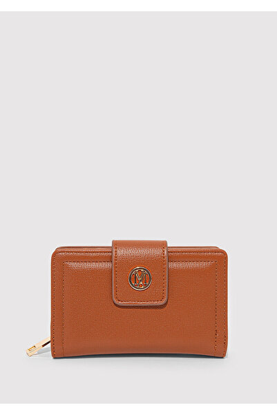 Mavi M Logo Detaylı Kahverengi Cüzdan 1912765-70304