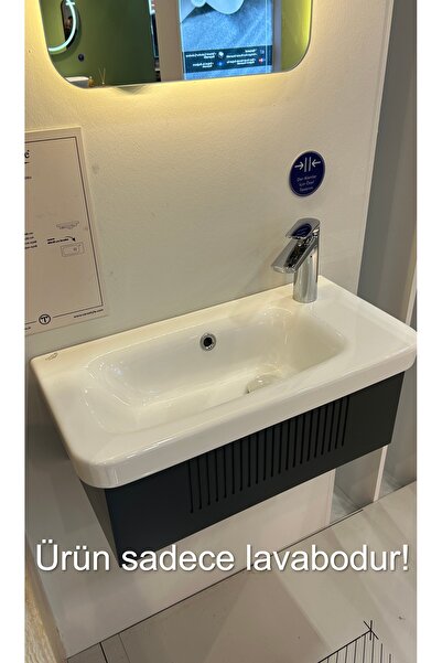 Turkuaz Noura Etajerlı Lavabo 60*30 Cm