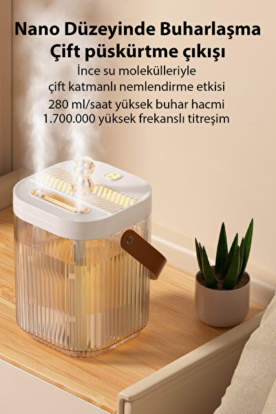 Ally AquaBreeze 2000 Çift Buharlı 2L Ev Tipi Hava Nemlendirici
