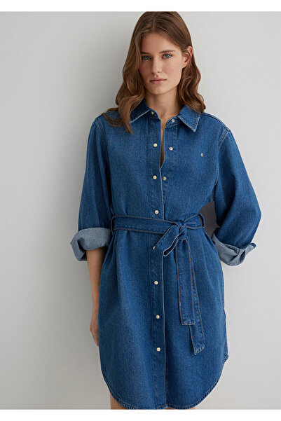 Mavi Bertina Classic Denim Indigo Mavisi Jean Elbise 1310618-89426