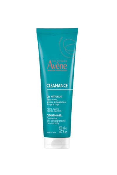 Avene Cleanance Mattifying Cleansing Gel for Oily and Acne Prone Skin 200 ml