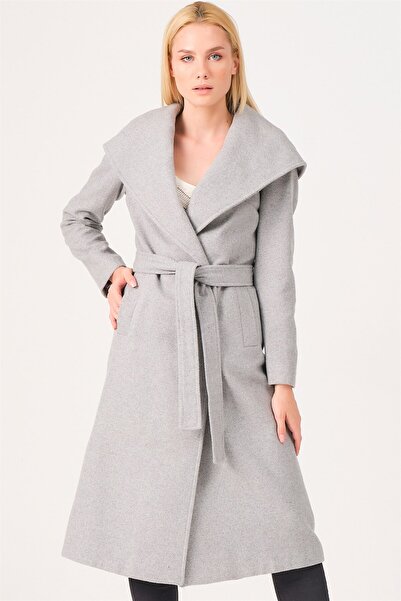 Dewberry Z6679 Palto-Gray
