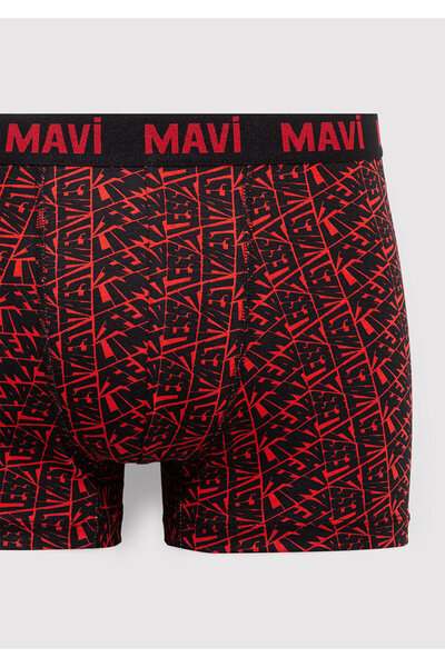 Mavi Printed Red Boxer 0911849 -25111
