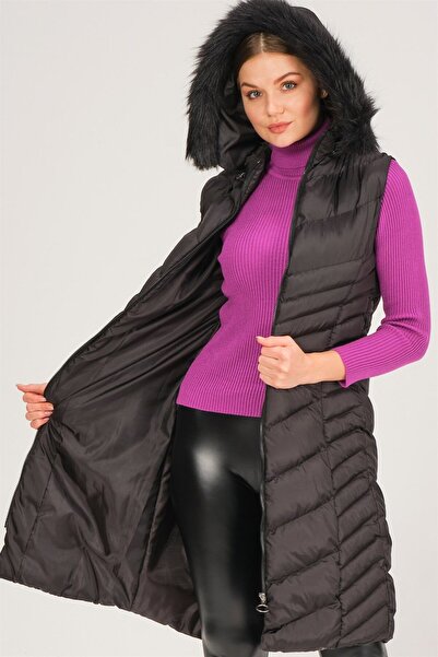 Dewberry Z6725 YELEK-SİYAH