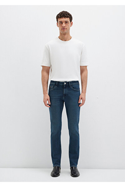 Mavi Marcus Lux Black Puslu Koyu Mavi Jean Pantolon 0035189351