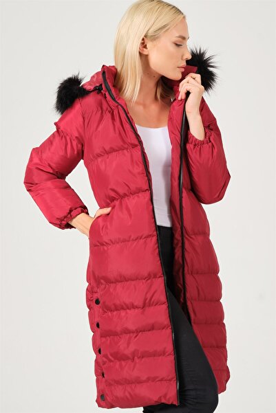 Dewberry Palton de damă, ușor, călduros, cu textură moale, model elegant