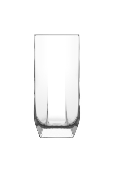 LAV Tuana Glass Soft Drink Cup Set of 6 330 ml (Large Water/Cocktail/Lemonade Cup)