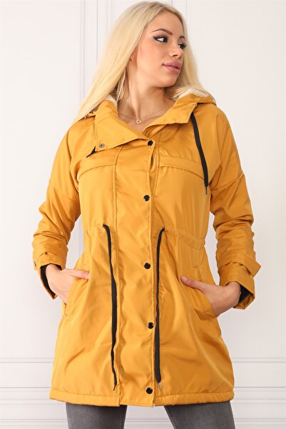 Dewberry Z7075 İÇİ KUZULU MONT-SARI