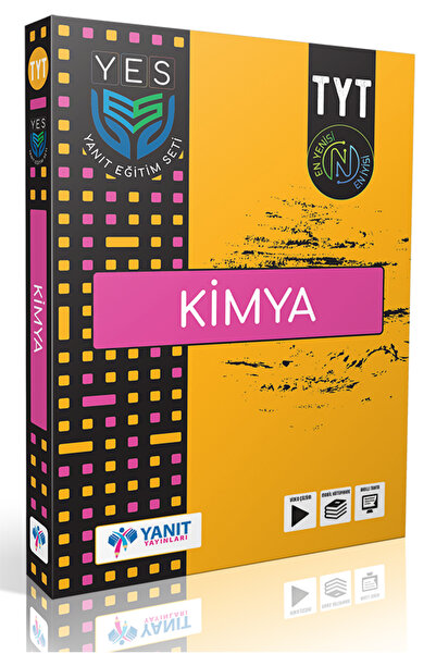 Yanıt Yayınları Yanıt Yayınları Yes Serisi Tyt Kimya Soru Bankası