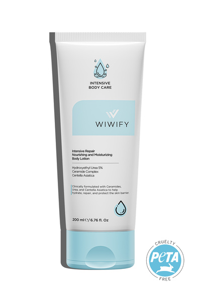 WIWIFY Yoğun Nemlendirici & Onarıcı Vücut Kremi (Intensive Moisturizing Body Lotion %5 Urea + Ceramide)