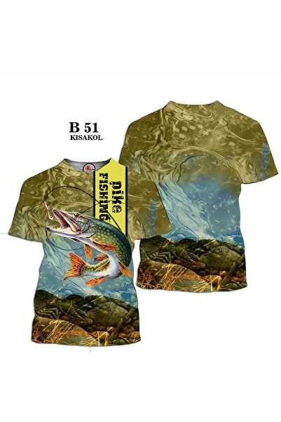 HT Outdoor Μπλουζάκι με κοντό μανίκι με σχέδιο τουρνά ψάρι