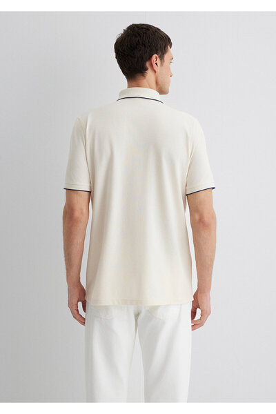 Mavi Ecru Polo-T-Shirt Regular Fit / Normaler Schnitt 0611902-70057