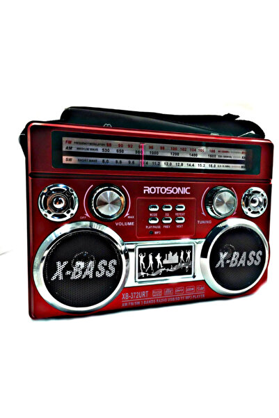 OEM Rotosonic XB-372 Portable MP3 Radio 3 Bands BT SD/USB Card Support 2 Speakers