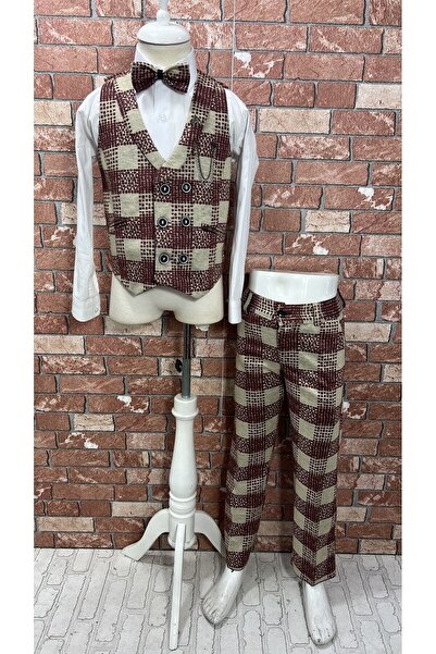 HAYTA Vest Suit Shirt and Bow Tie Set 5years-14years Almira