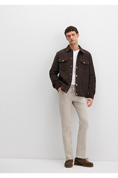 Mavi Παντελόνι Hunter Comfort Beige Gabardine 0020283628