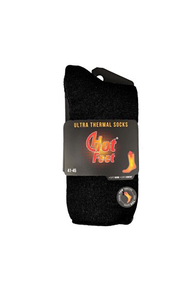 Bolero Erkek Kışlık Termal Çorap Siyah